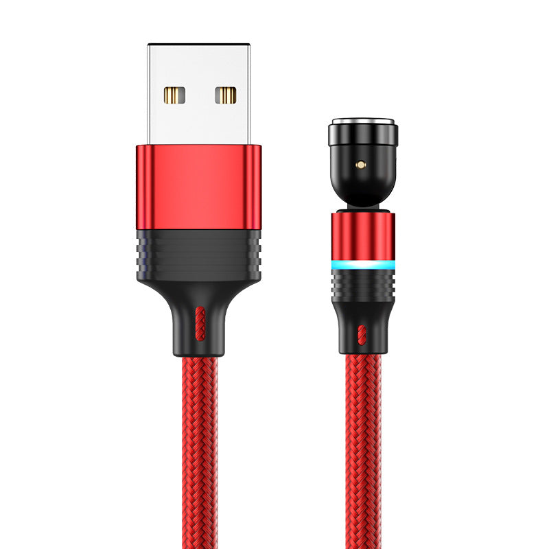 540° Cable™ – Rotating Magnetic Fast Charging Cable (Universal)