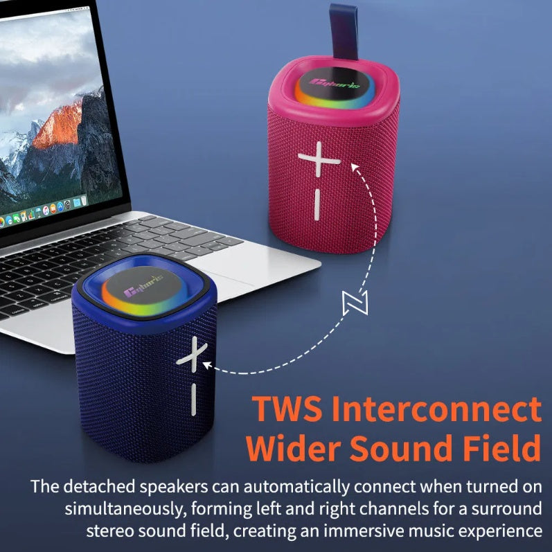 Magnetic Speaker™ – 20W Dual Split Bluetooth Speaker (24H Playtime)