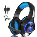 Pro Gaming Headset™ – Deep Bass Stereo w/ Mic & LED (PS4/PC)