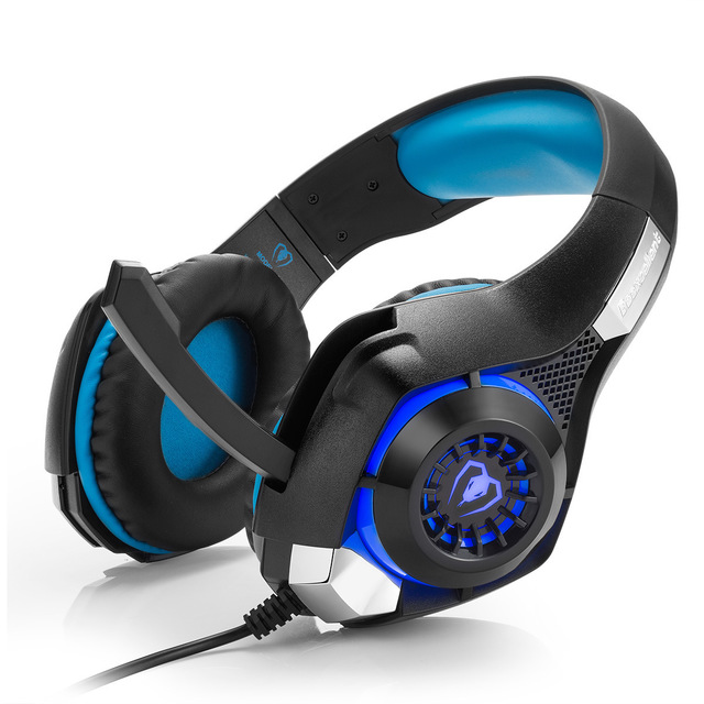 Pro Gaming Headset™ – Deep Bass Stereo w/ Mic & LED (PS4/PC)