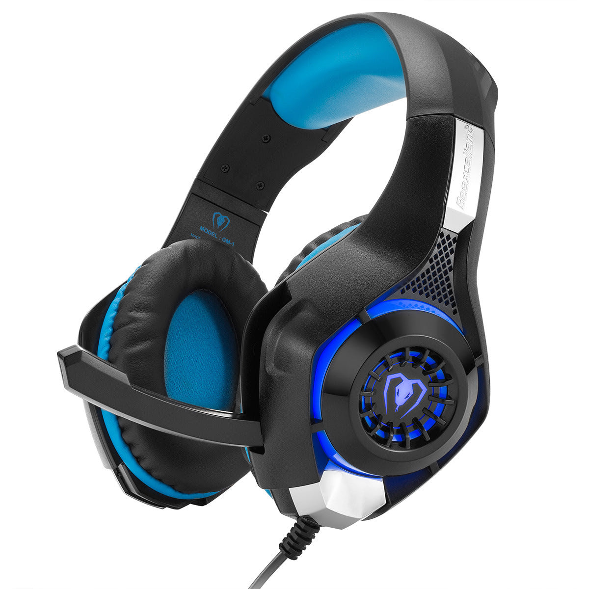 Pro Gaming Headset™ – Deep Bass Stereo w/ Mic & LED (PS4/PC)