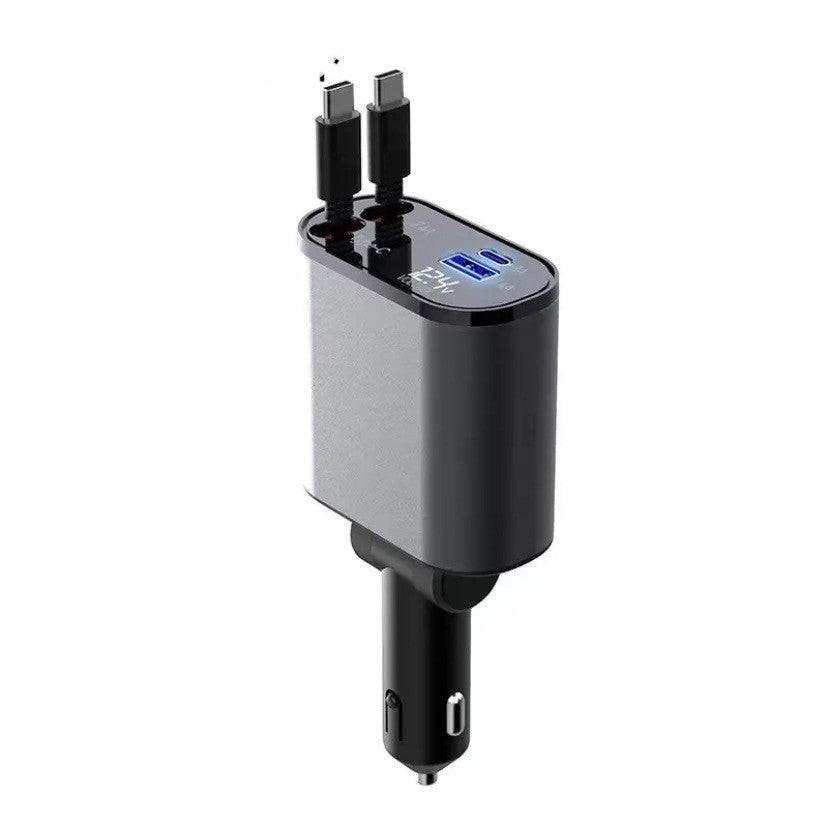FlexPro™ – Retractable Fast Car Charger (86W)