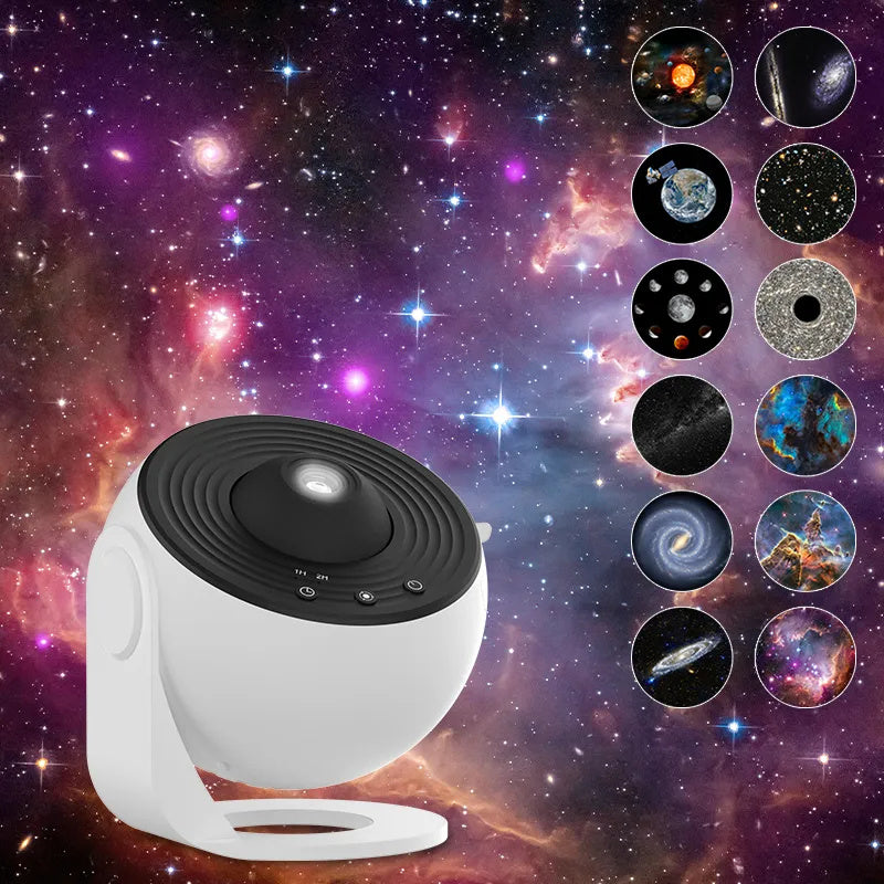 Galaxy Planetarium™ – 12-in-1 HD Star Projector (Room Experience Light)