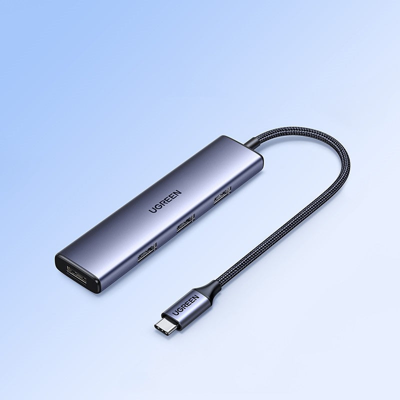 Dash Hub Pro USB-C hub plugged into MacBook Neo