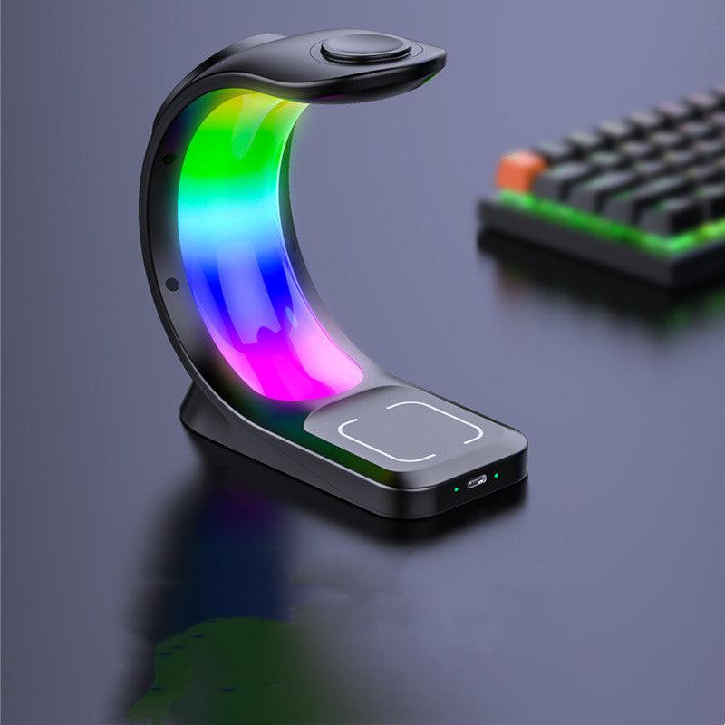 ⚡ ChargeHub Aura 4-in-1™ – Magnetic RGB Charging Station