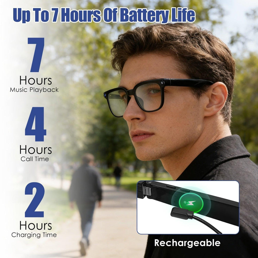 DashVision AI Smart Glasses™ – Camera, Translation &amp; Voice Assistant