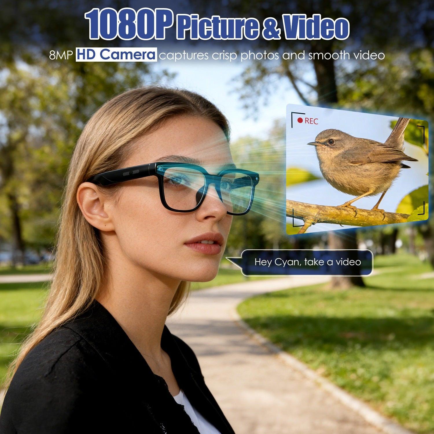 DashVision AI Smart Glasses™ – Camera, Translation &amp; Voice Assistant