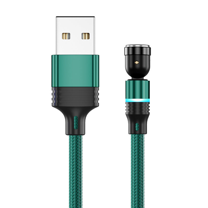 540° Cable™ – Rotating Magnetic Fast Charging Cable (Universal)